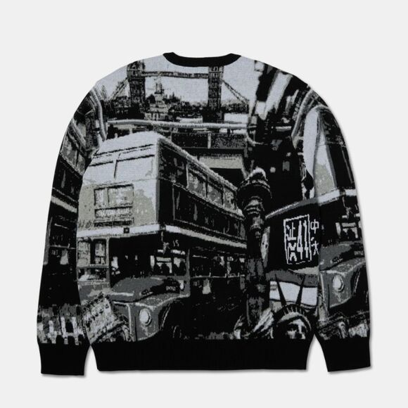 HUF Worldwide Commuter Sweater - Picture 2 of 7